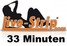 Gutschein für Live-Strip: 33 Minuten Live Cam Sex! Livestrip Gutschein Werbung 33 Minuten