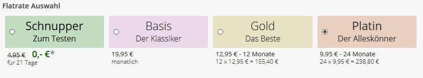 flatrate auswahl bei fundorado