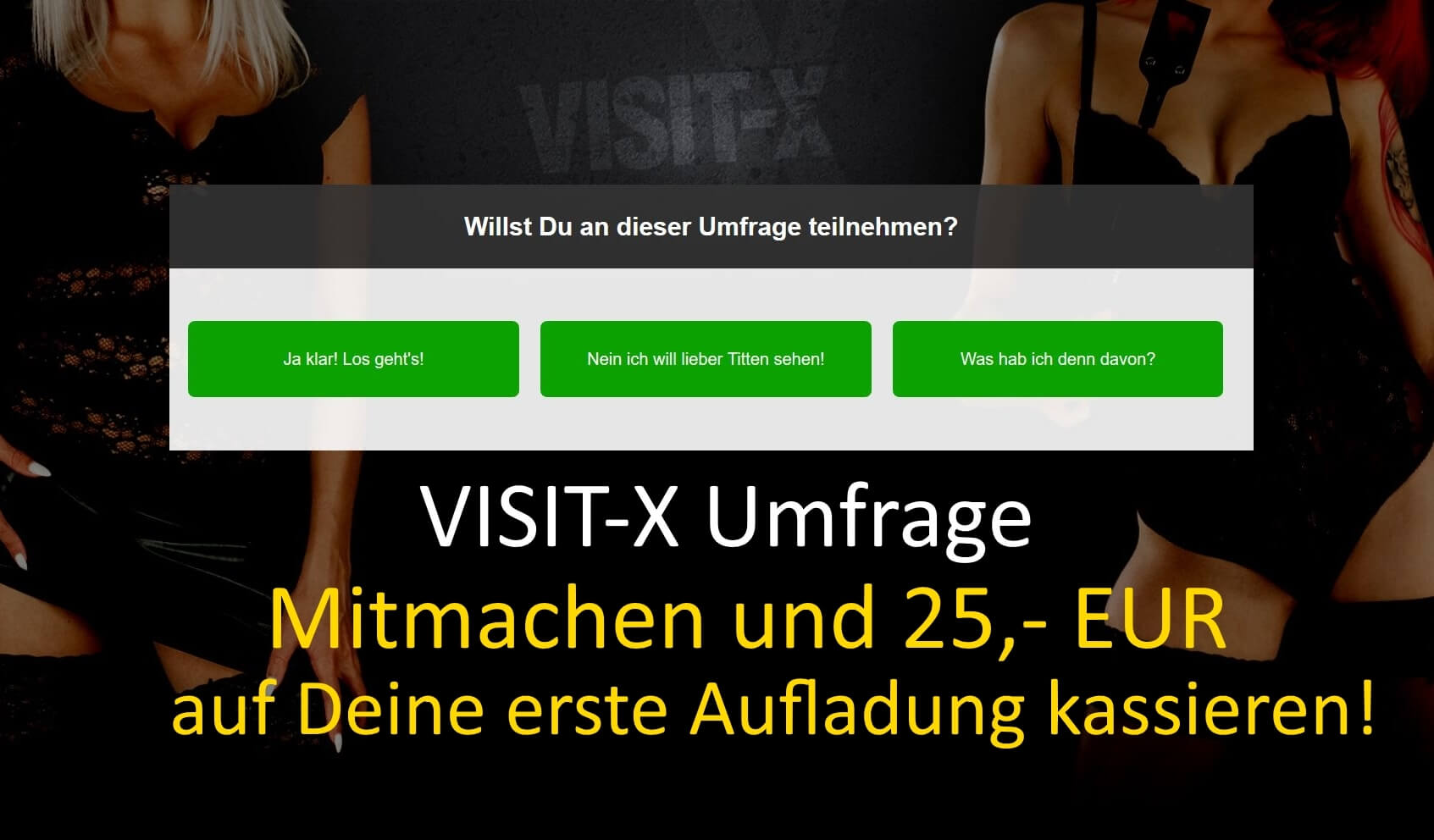 sex umfrage zu visit-x