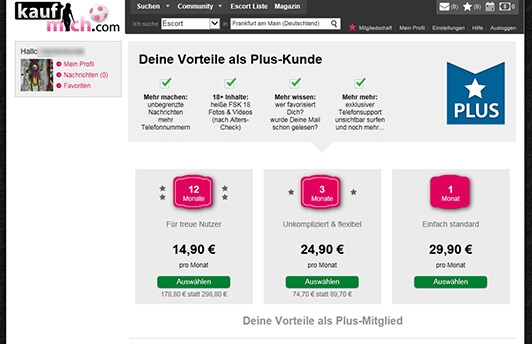 VS Ladies.de im Vergleich / Test 2025