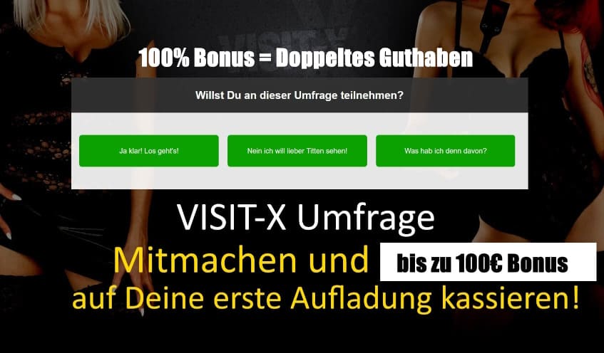 umfrage visit-x gutschein