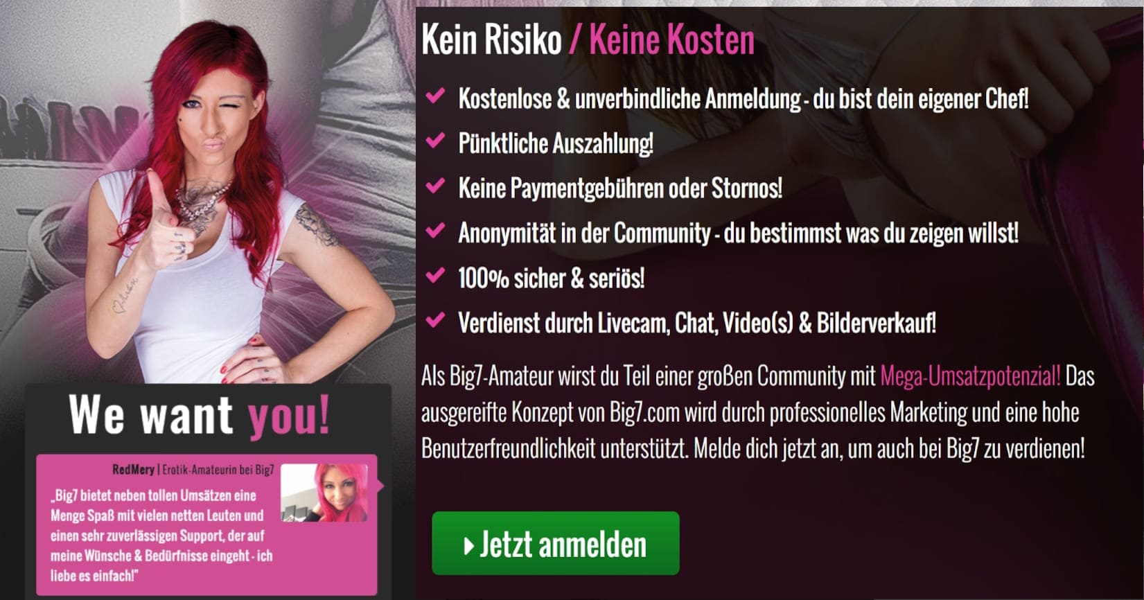 camgirl anmeldung big7