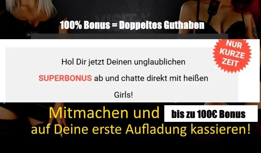 Visit-X Guthaben aufladen