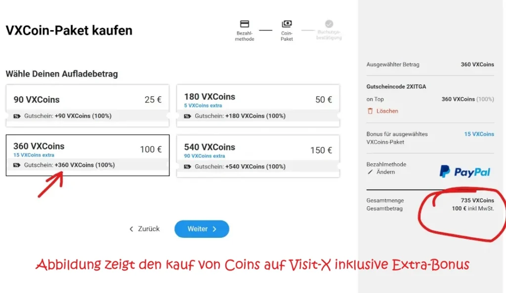 visit-x guthaben kauf